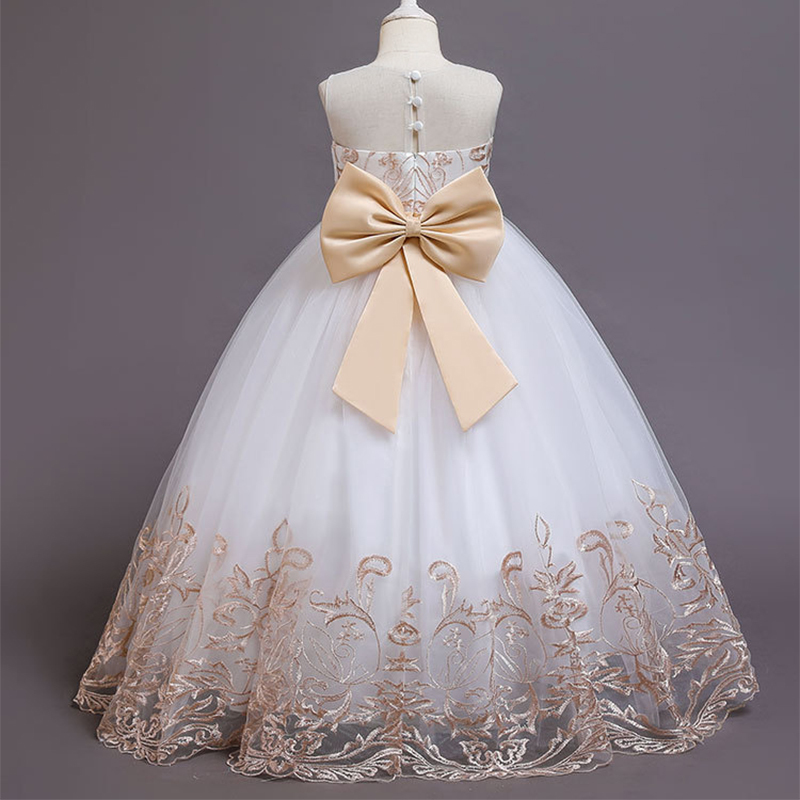 Mesh Applique Sleeveless Maxi Dresses - image 2