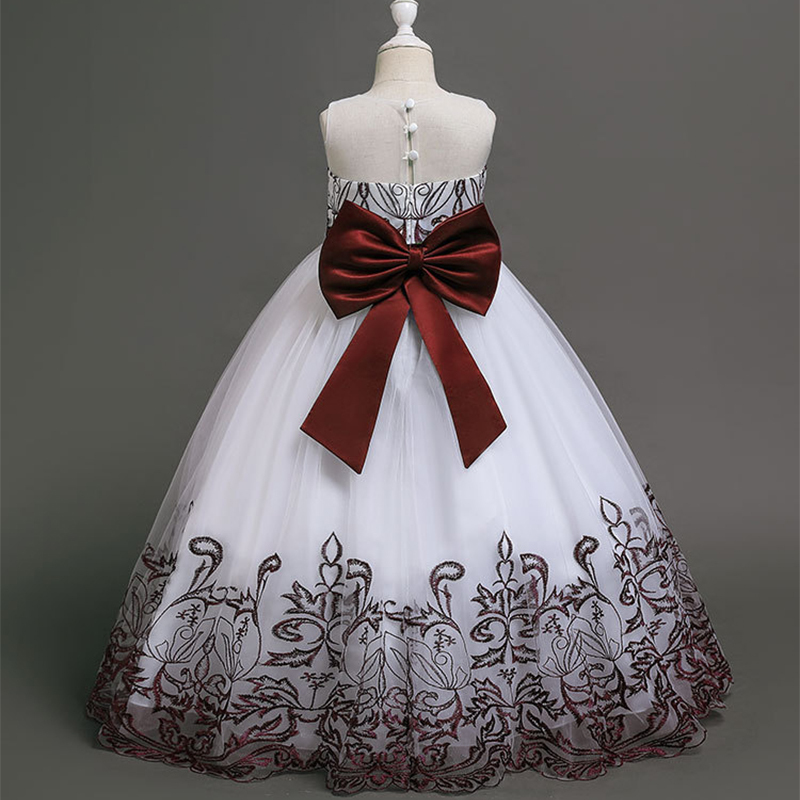 Mesh Applique Sleeveless Maxi Dresses - image 10