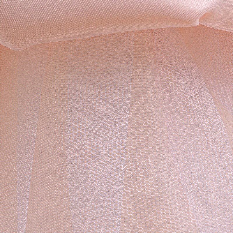 Mesh Lace Bow Lace Imitation Pearls Short Sleeve Mid-long Dresses - image 15