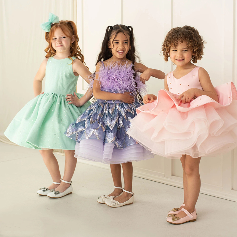 Satin Bow Imitation Pearls Sleeveless Midi Dresses - image 3