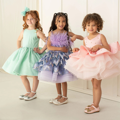 Satin Bow Imitation Pearls Sleeveless Midi Dresses - image 3