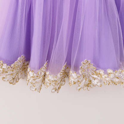 Mesh Lace Edge Pearl Sleeveless Midi Dresses - image 23