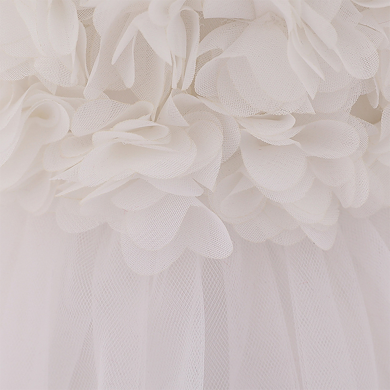 Mesh Rosette Sleeveless Midi Dresses - image 16