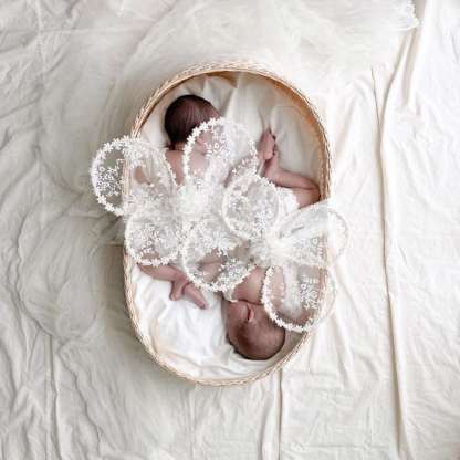 Floral With Embroidery Back Accessory - image 17