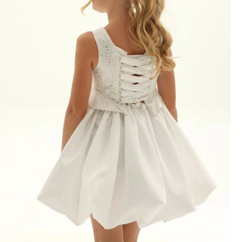 Sequins Organza Corset Sleeveless Short Dresses - image 4
