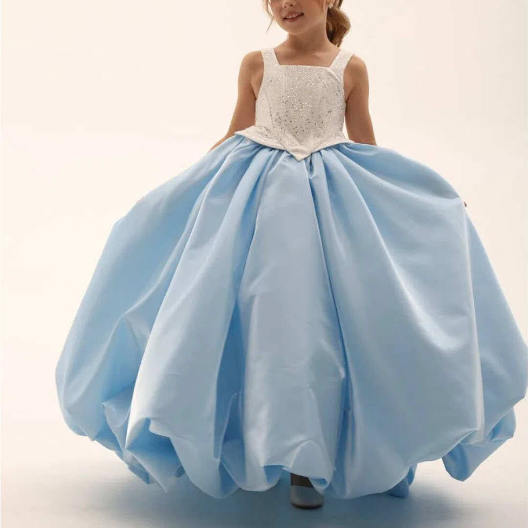 Sequins Organza Corset Sleeveless Maxi Dresses - image 2