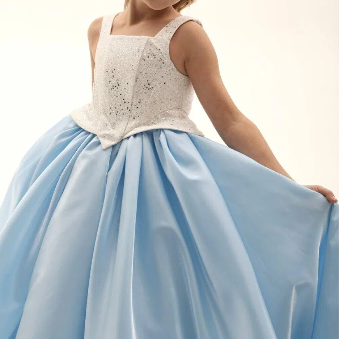 Sequins Organza Corset Sleeveless Maxi Dresses - image 6