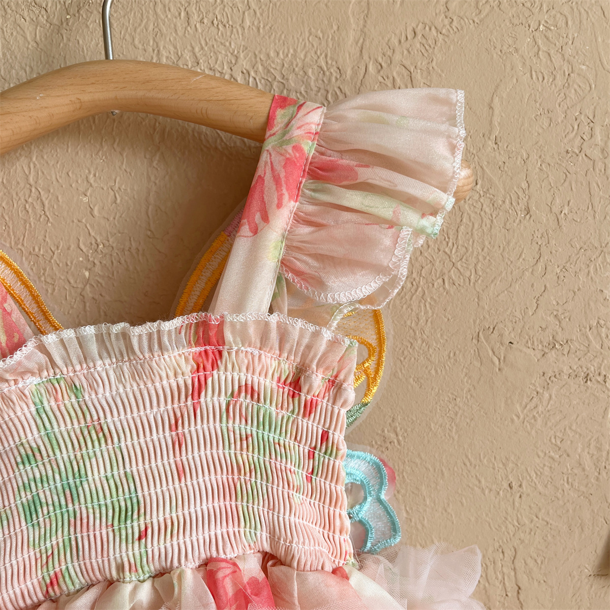 Chemical Fiber Blend Butterfly Sleeveless Midi Dresses - image 6