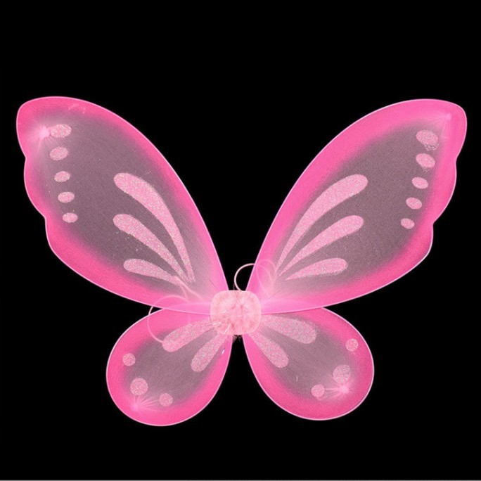 Solid With Glitter Back Accessory - Pink - image 9