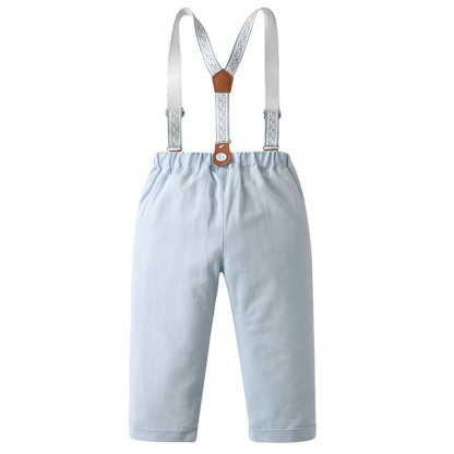 Cotton Bow Long Sleeve Two-piece Set - image 6