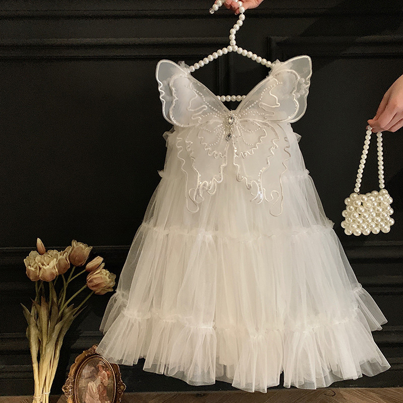 Mesh Butterfly Sleeveless Midi Dresses - image 2