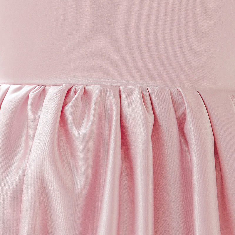 Satin Bow Backless Sleeveless Short Dresses - image 5