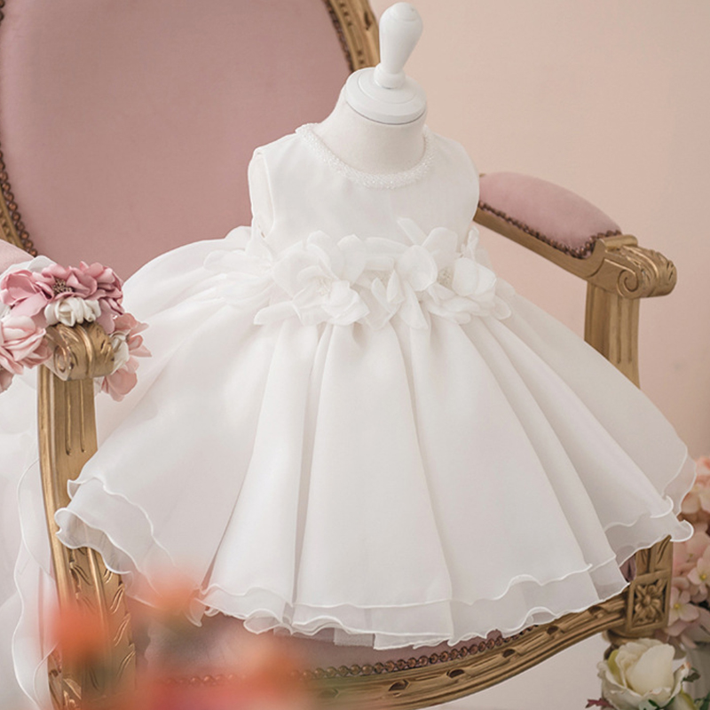 Organza Applique Sleeveless Midi Dresses - image 10