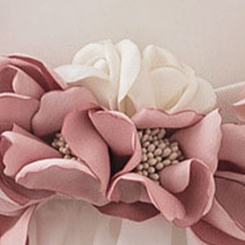 Organza Applique Sleeveless Midi Dresses - image 8