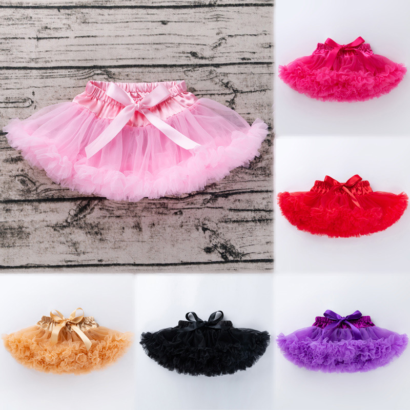 Mesh Folds Bow Short Skirts - image 1