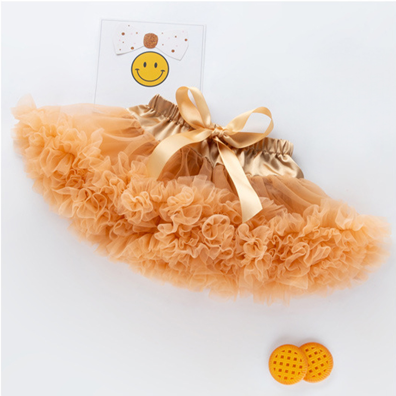 Mesh Folds Bow Short Skirts - image 11