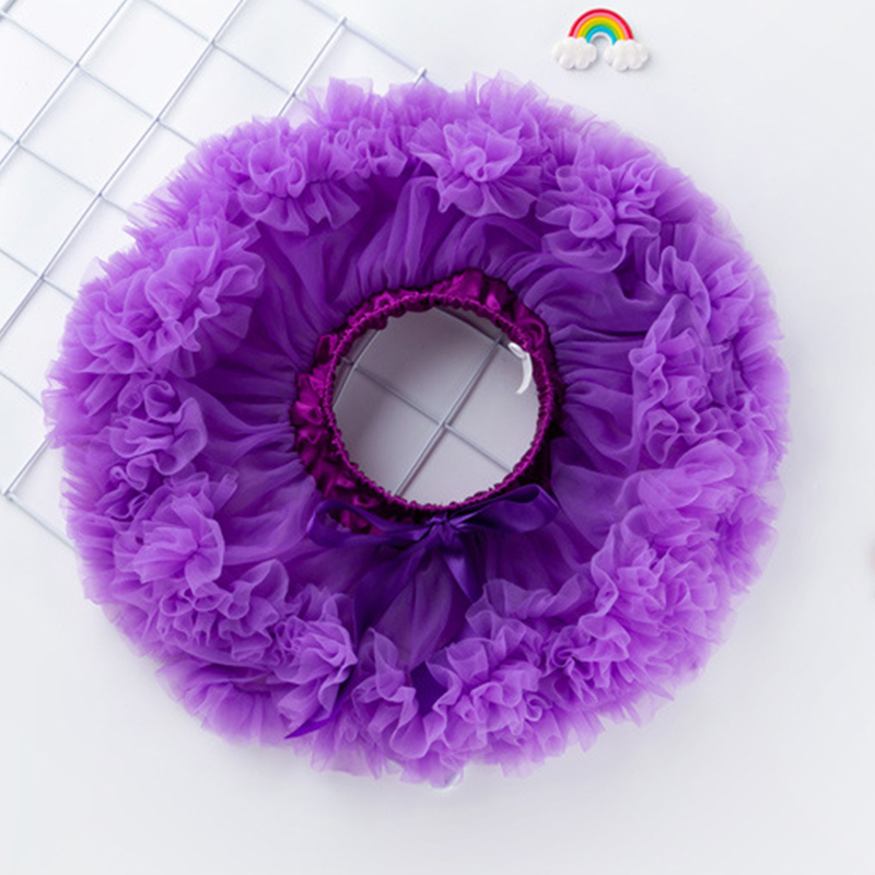 Mesh Folds Bow Short Skirts - image 17