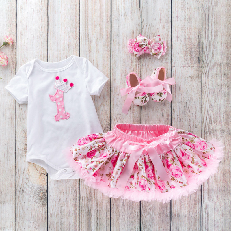Cotton & Mesh Bow Short Sleeve Short Two-piece Set - image 3