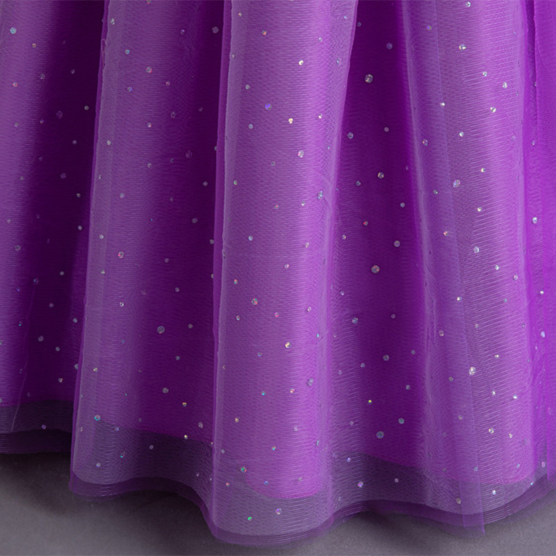 Mesh Bow Lace-up Cap Sleeve Maxi Dresses - image 29