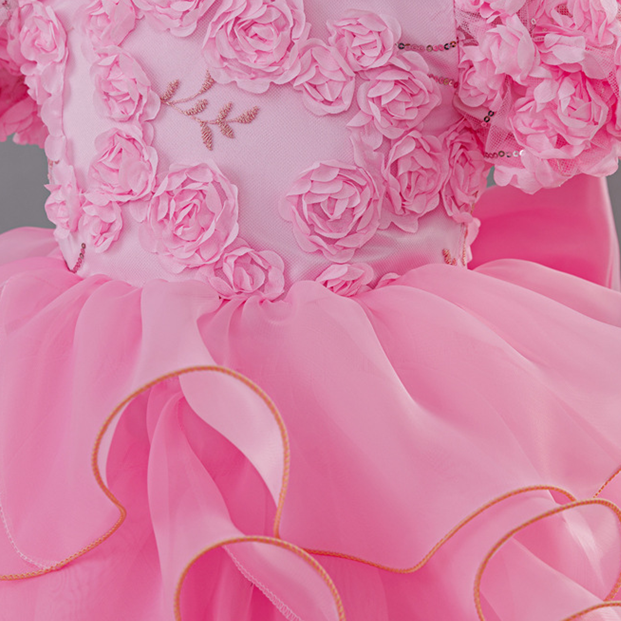Chemical Fiber Blend Split Joint Short Sleeve Midi Dresses - image 6
