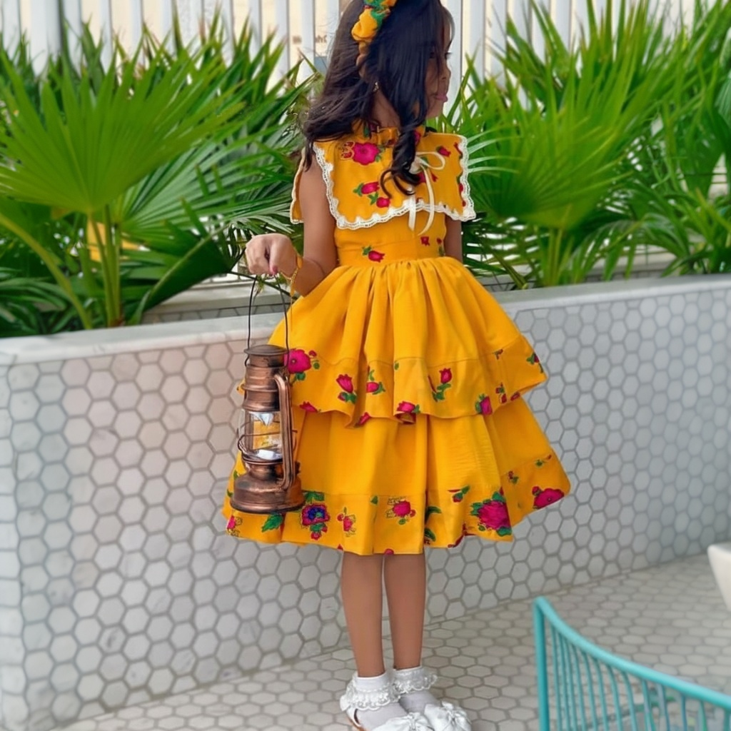 Ramadan Satin Applique Sleeveless Midi Dresses - image 3