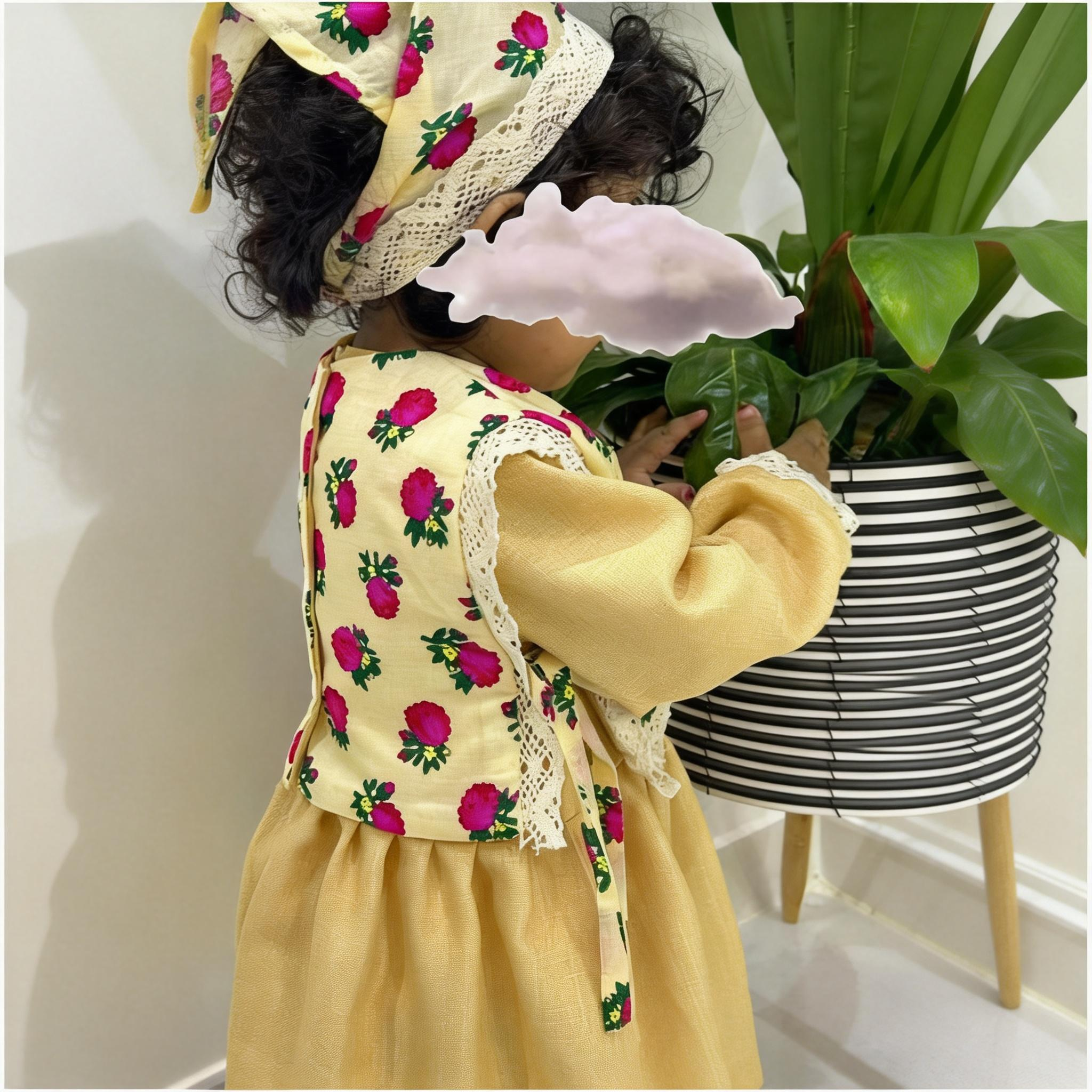 Ramadan Cotton Long Sleeve Midi Dresses - image 4