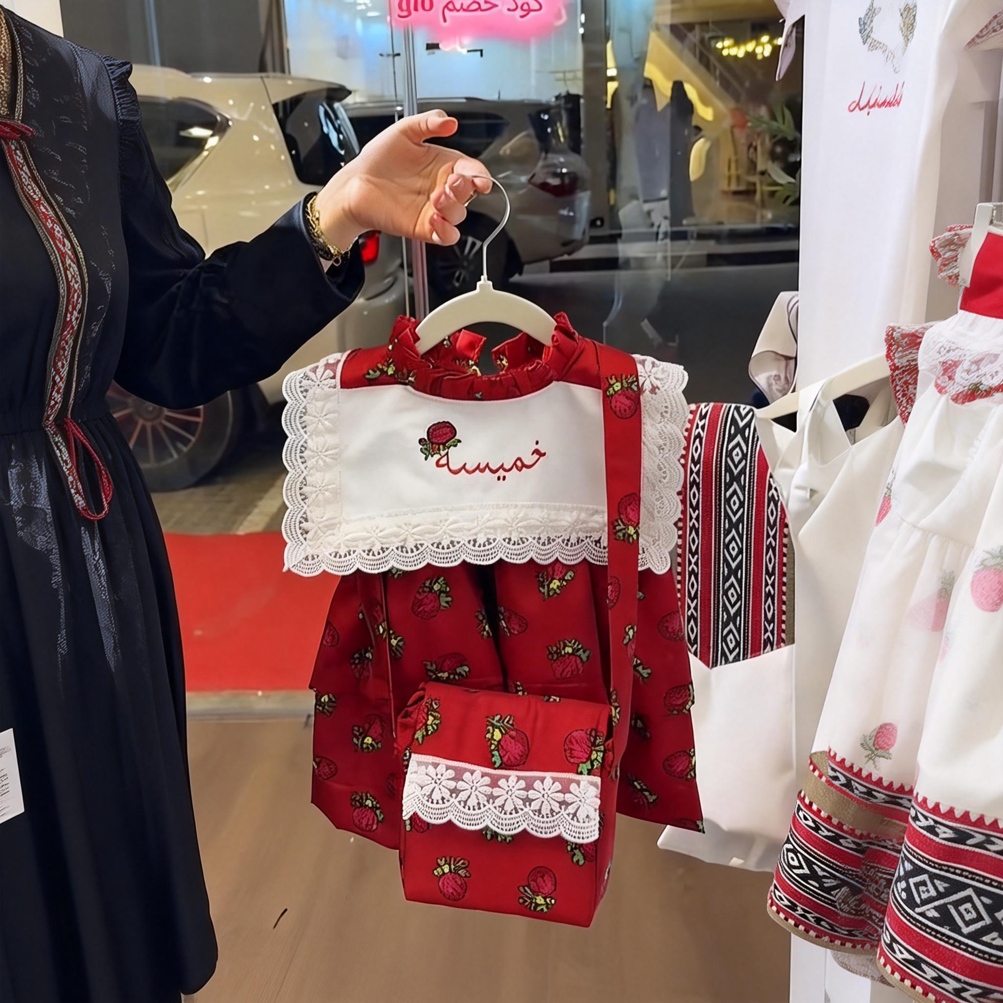 Ramadan Cotton Embroidery Sleeveless Midi Dresses - image 2