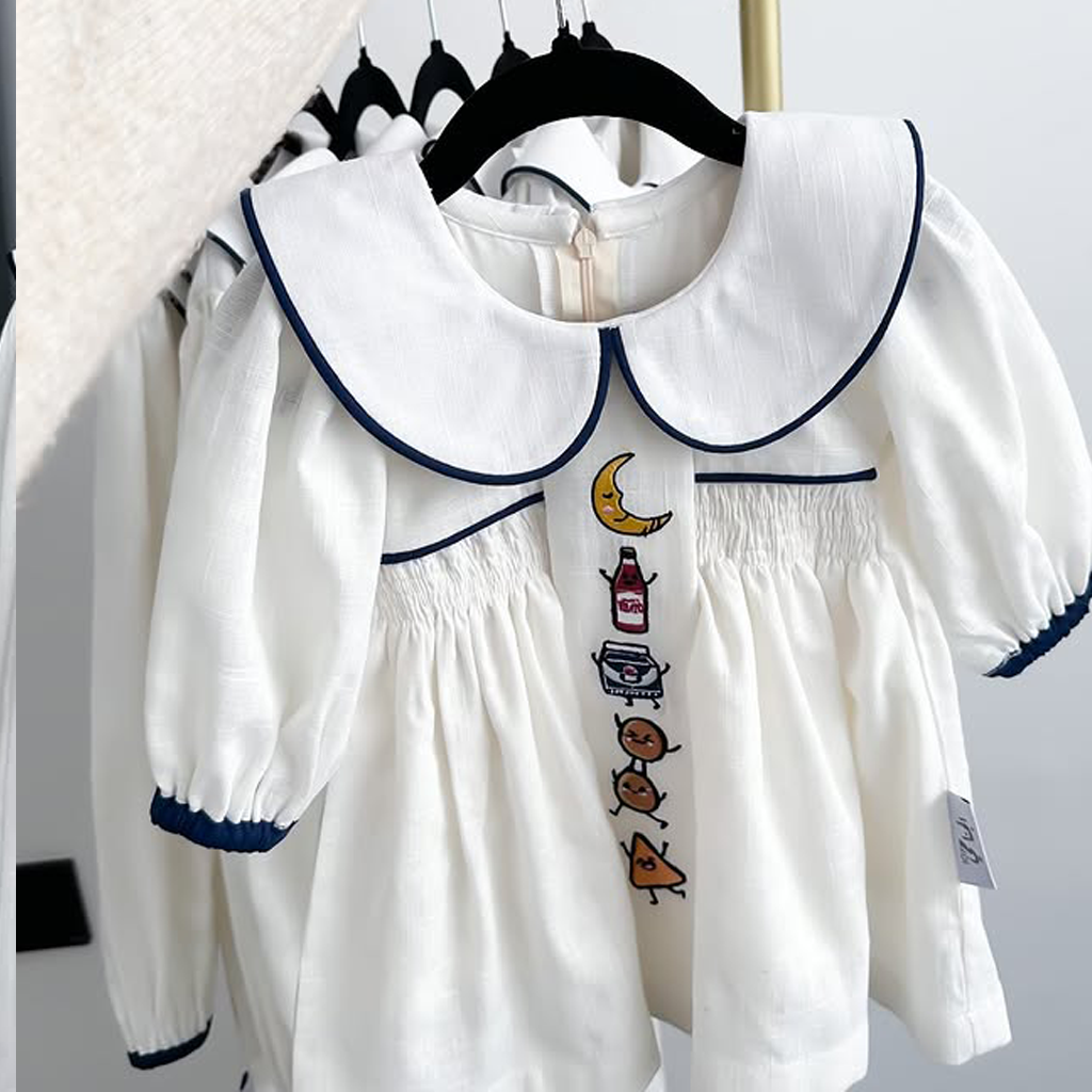 Ramadan Cotton Removable Half Sleeve Midi Dresses - image 2