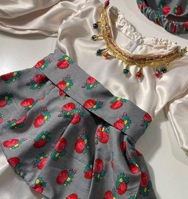 Ramadan Satin Split Joint Short Sleeve Midi Dresses - image 2