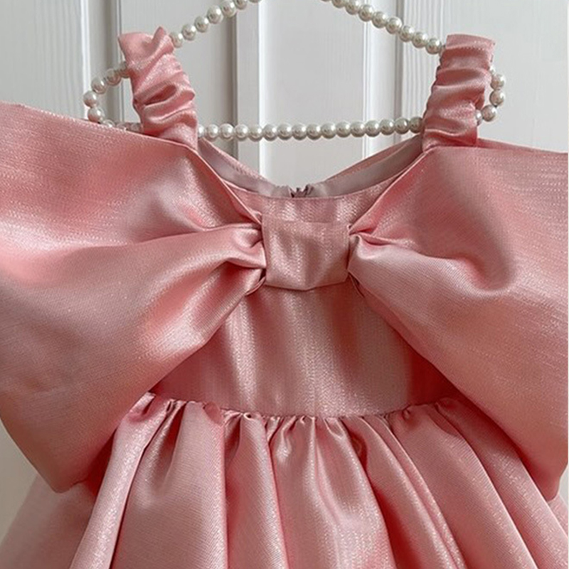 Satin Short Sleeve Midi Dresses - image 3