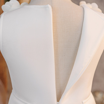 Mesh Split Joint Sleeveless Maxi Dresses - image 8