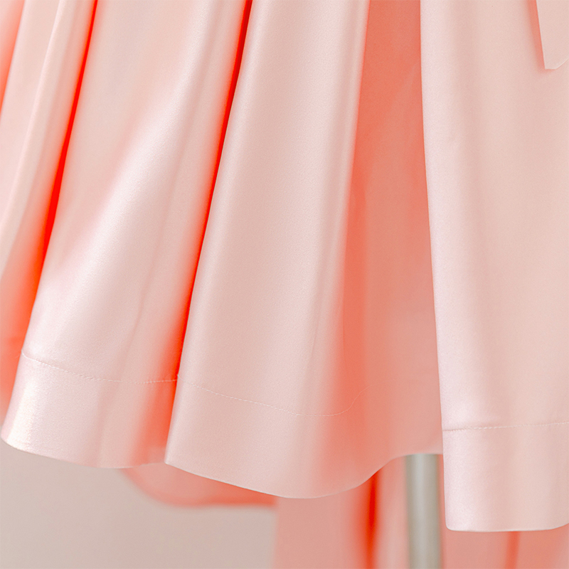 Satin Bow Sleeveless Midi Dresses - image 6