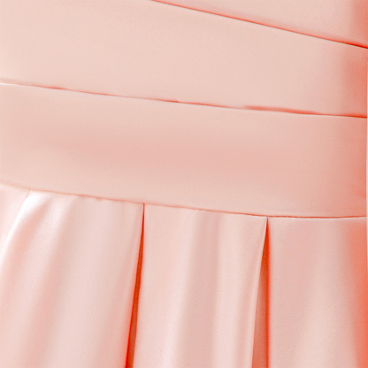 Satin Bow Sleeveless Midi Dresses - image 5