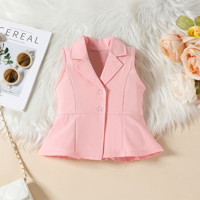 Cotton-Blend Sleeveless Two-piece Set - image 3