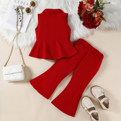 Cotton-Blend Sleeveless Two-piece Set - image 20