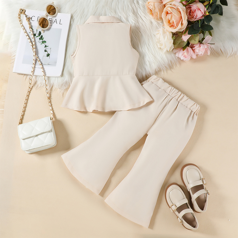 Cotton-Blend Sleeveless Two-piece Set - image 29