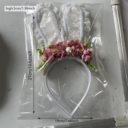 Solid Animal Ears Hairband - image 3