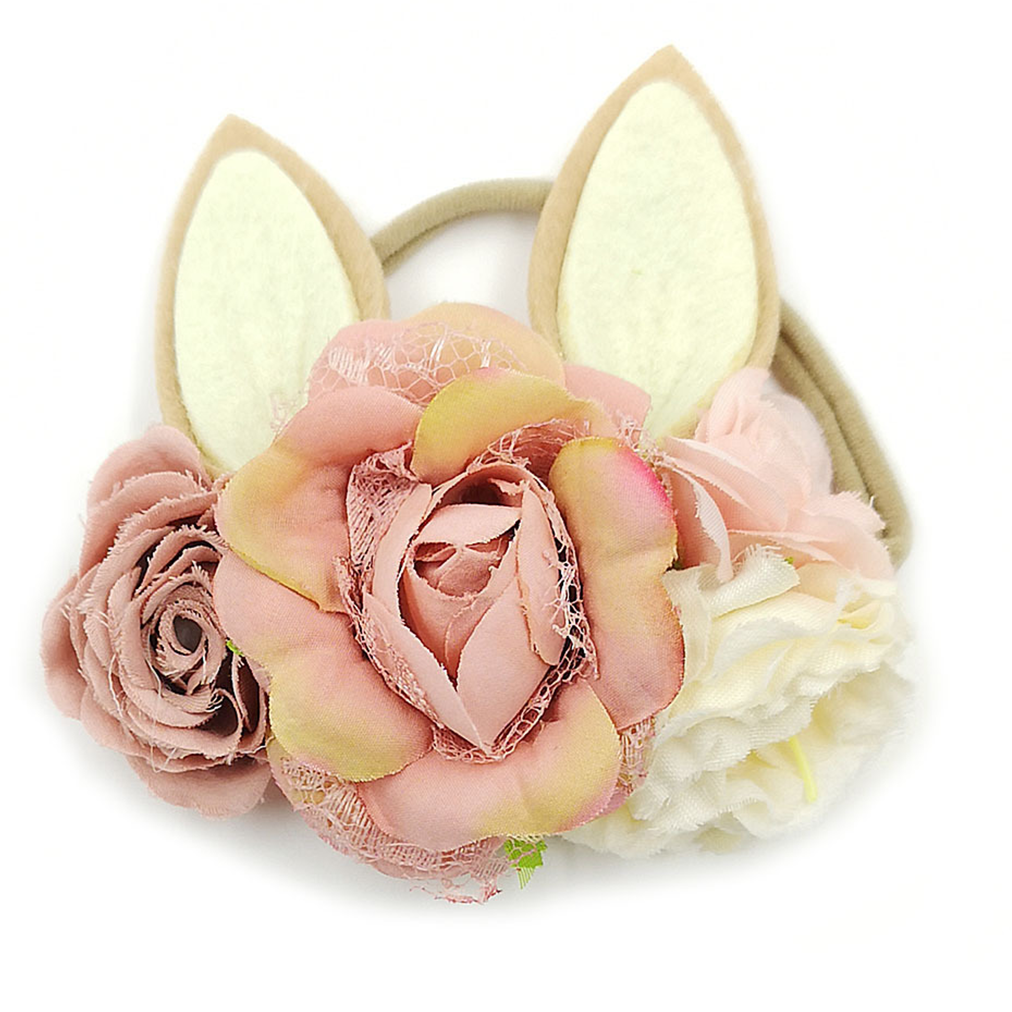 Solid Animal Ears Hairband - Style 2 - image 3