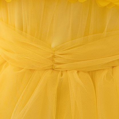 Mesh Rosette Sleeveless Midi Dresses - image 17