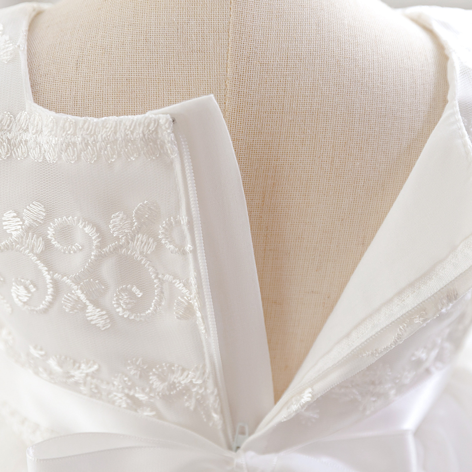 Easter Organza Split Joint Embroidery Long Sleeve Midi Dresses - image 11