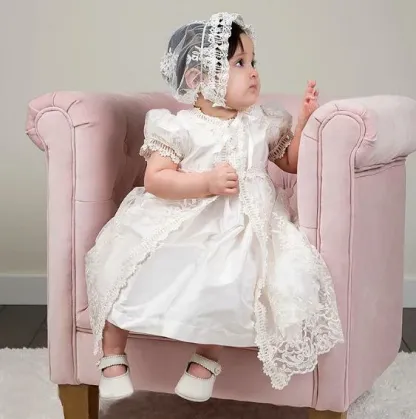 Easter Lace Short Sleeve Maxi Two-piece Set - image 3