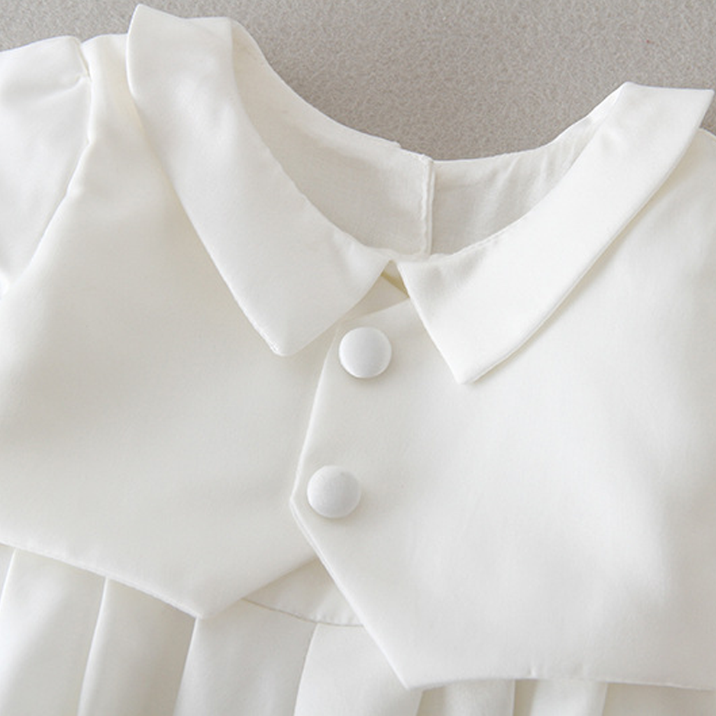 Easter Satin Split Joint Short Sleeve Fifth Pants With Hat - image 8