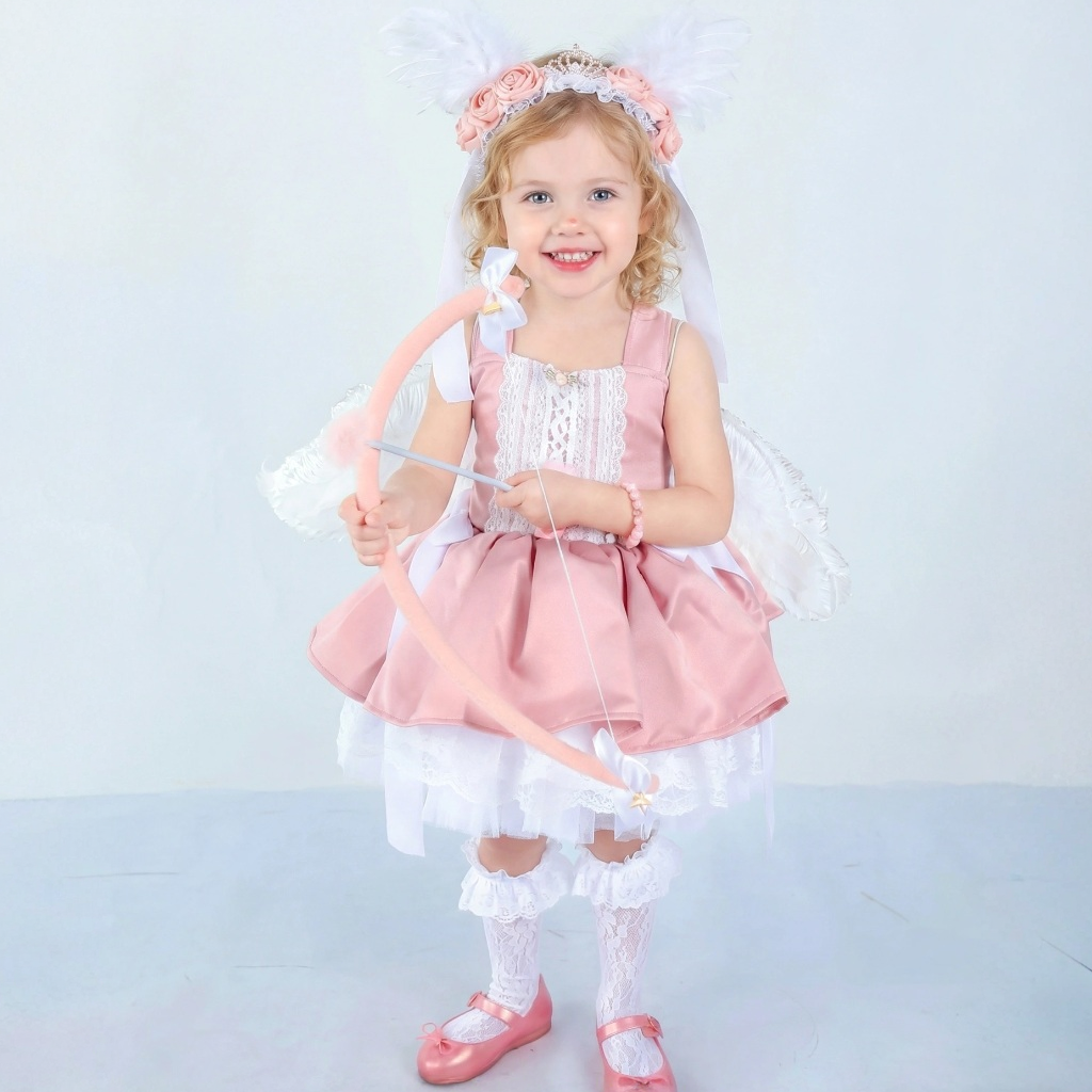 Satin Bow Applique Sleeveless Midi Dresses - image 3