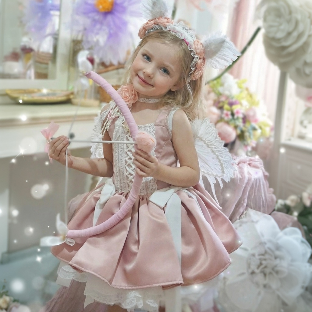 Satin Bow Applique Sleeveless Midi Dresses - image 2