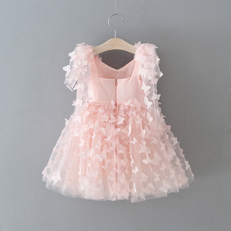 Mesh Butterfly Sleeveless Midi Dresses - image 4