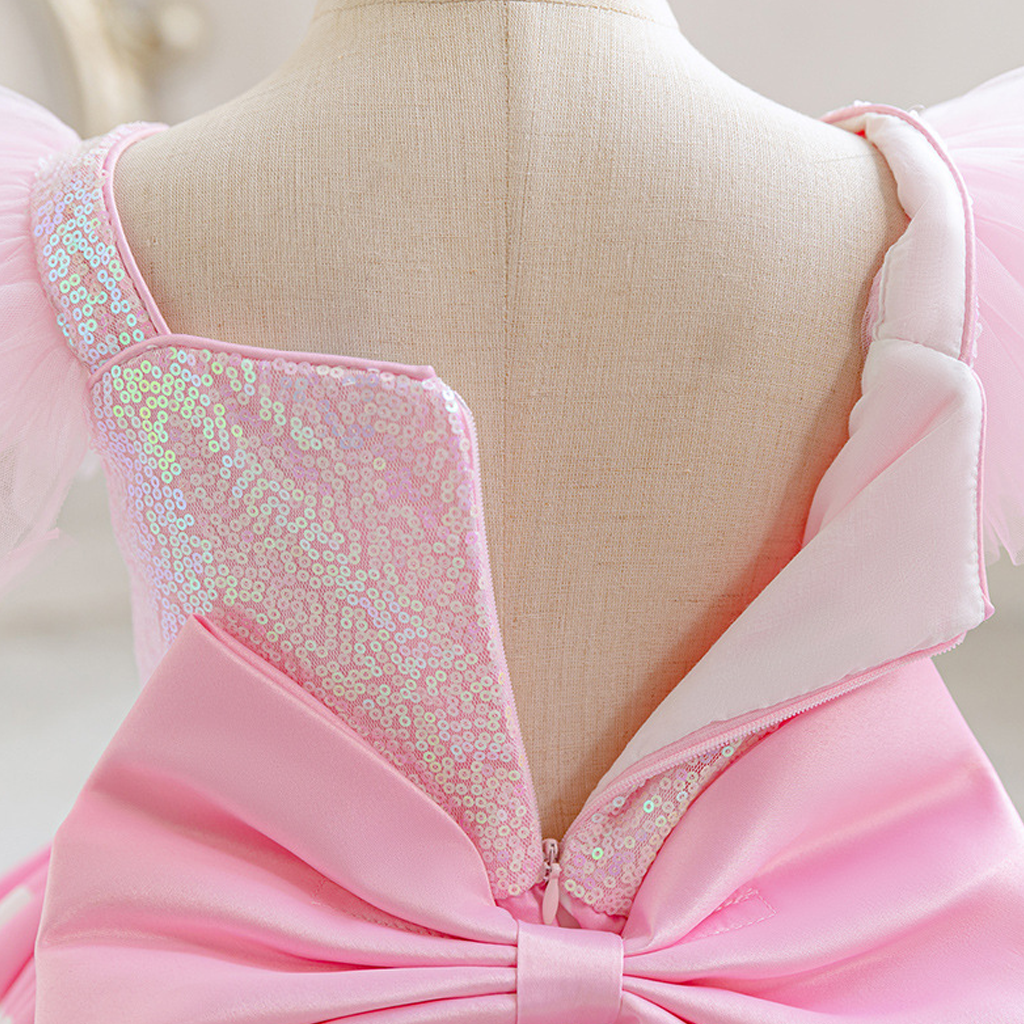 Satin Bow Sleeveless Midi Dresses - image 10