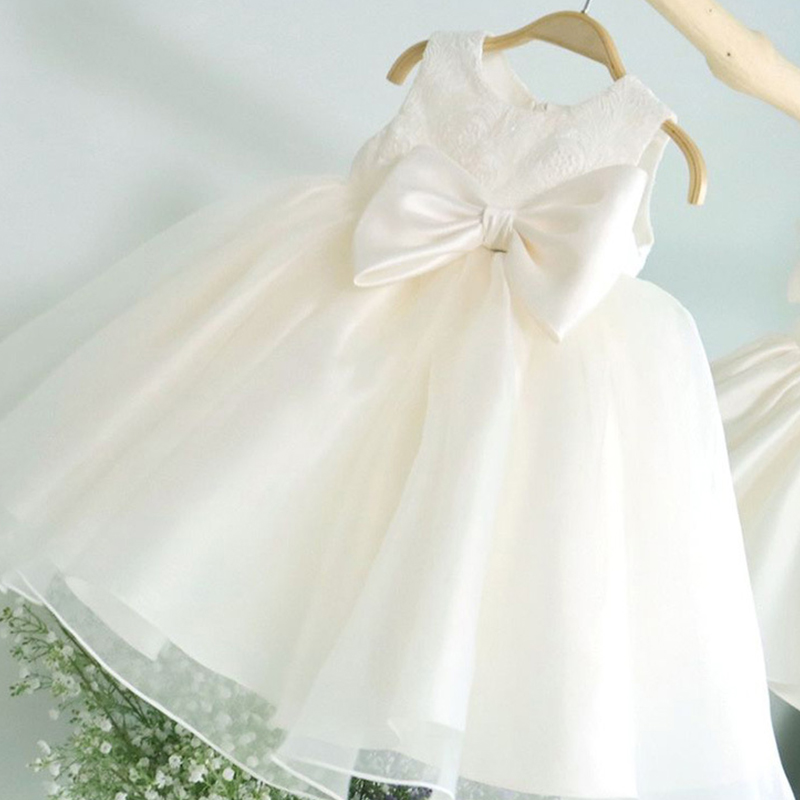 Organza Rosette Bow Sleeveless Midi Dresses - image 2