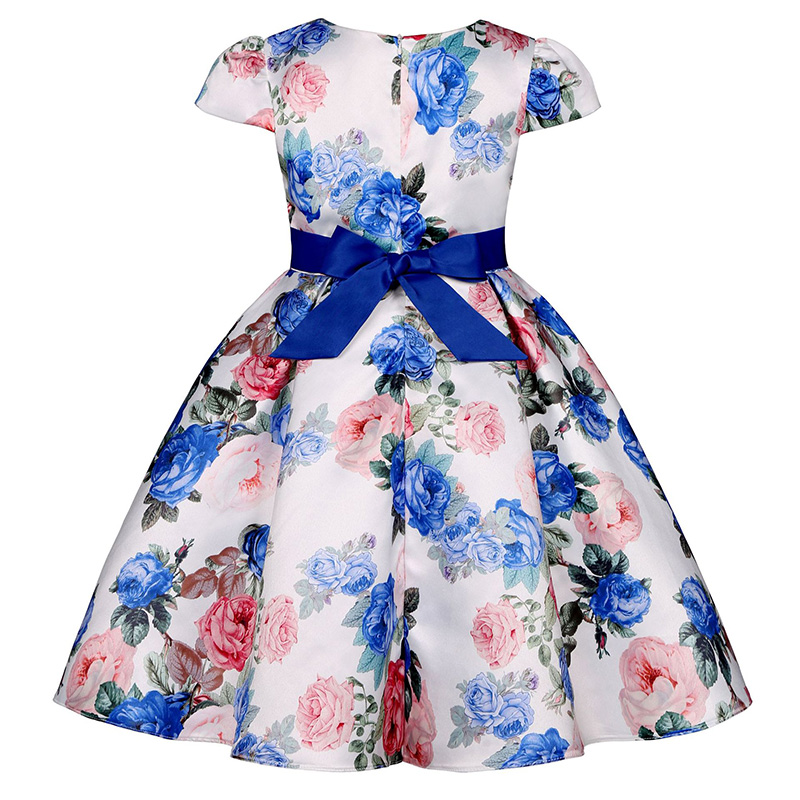 Satin Bow Short Sleeve Midi Dresses - image 44