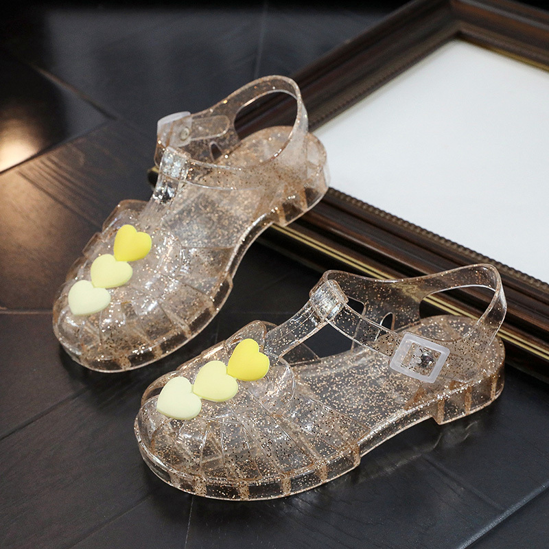 Solid Embellished Round Toe Sandals - image 26