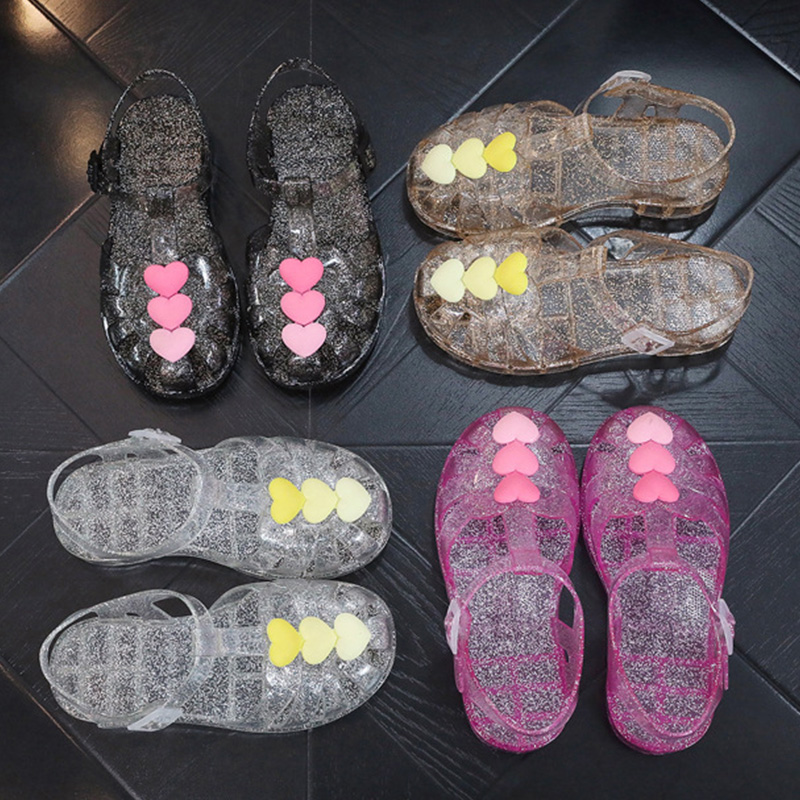 Solid Embellished Round Toe Sandals - image 32